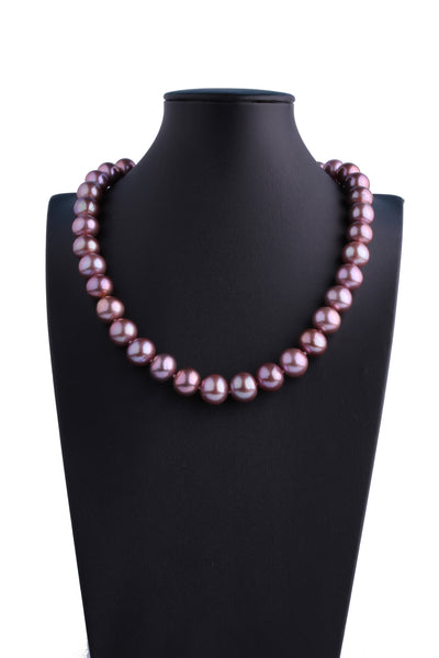 AA+ Grade 11.5-13.5mm Freshwater Edison Pearl Necklace - Luna Piena 悅緣珍珠專門店